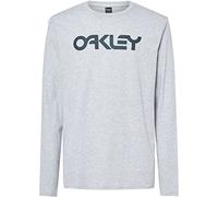 T-shirt Oakley Mark 2.0 manche longue gris clair noir - L