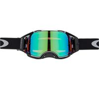 Masque Oakley Airbrake MX Tuff Blocks Gunmetal Black verre Prizm MX Jade Iridium