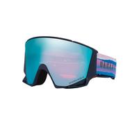 Oakley - Masque de ski avec 2 écrans - Flow Scape M Mikeala Shiffrin Signature Prizm Sapphire & Prizm Iced - Bleu Bleu