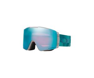 Oakley - Masque de ski avec 2 écrans - Line Miner Pro L Blue Current Prizm Sapphire & Prizm Argon - Bleu Bleu