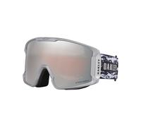 Oakley - Masque de ski - Line Miner L Ayumu Hirano Signature Prizm Black en Silicone - Blanc Blanc