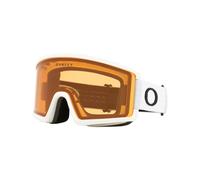 Oakley Homme Sunglass OO7121 Target Line M Snow Goggles - Couleur du Monture: Blanc mat, Couleur de Lentille: Rouge orangé