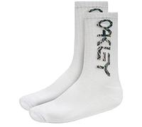 Oakley mens 2.0 (3 Pcs) B1B SOCKS 2 0 3 PCS, White, Large US