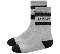 Oakley mens (3 Pcs) B1B ICON SOCKS 3 PCS , New Granite Hthr, Large US