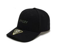 Oakley Casquette Stretch Metallic Noir Homme Polyester/Élasthanne Visière 16,7 cm L/XL