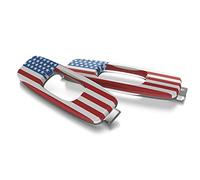 Oakley Men's Batwolf Icon Replacement Lenses, USA Flag, 0 mm