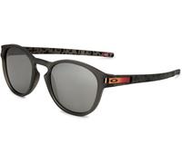 Oakley Men's Latch Round Sunglasses Gris/Noir Taille unique Male