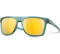Oakley Men's Leffingwell Rectangle Sunglasses Vert/Jaune Taille unique Male