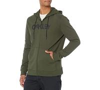 Oakley Men's Teddy Full Zip Hoodie, New Dark Brush/Black, Large