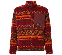 Sweat-shirt Oakley Mountain Fire rouge foncé noir - L