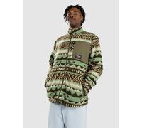 Oakley Mountain Fire Sherpa Sweat à capuche zippé vert S
