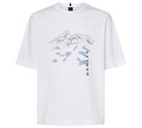 T-shirt Oakley MTN Ridge manches courtes blanc - S