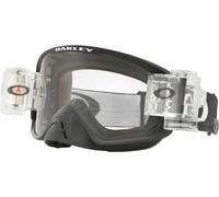 Oakley O-Frame 2.0 Pro Race Ready Matte Roll Off Lunettes de Motocross, noir, Taille unique