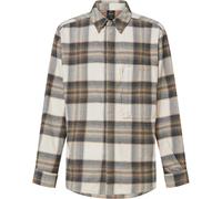 OAKLEY Oak Plaid Ls Shirt - Homme - Blanc - taille S- modèle 2026