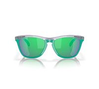 Oakley OO9284 Frogskins Range Round Sunglasses, Transparent Lilac/Celeste/Prizm Jade, 55 mm
