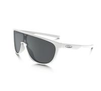 Oakley OO9318 0534 Trillbe Mat Blanc Iridium Noir Verres Hommes Bouclier Soleil