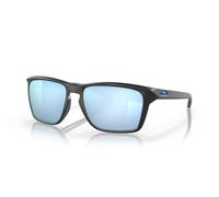 Oakley Oo9448 Sylas, Lunettes de Soleil Mixte, Matte Black/Prizm Deep Water Polarized