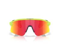 Oakley Oo9518 Stunt Devil S, Lunettes Mixte Adulte, Uranium mat/rubis prizm, 36 mm