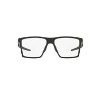 Oakley Ox8052 Futurity Square Monture de lunettes de vue pour homme, Noir satiné/verres de démonstration, 55/14/139