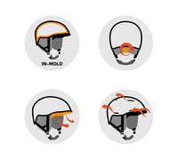 Oakley - Pack Casque de ski Mod 1 White - M + Line Miner M - Casque de ski