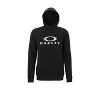Oakley Bark Full Zip Hoodie 2.0 Maillot de survêtement, Noir/Blanc, L Homme