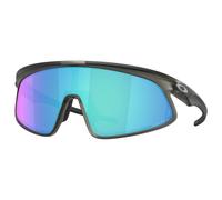 Oakley - RSLV 141 S3 - Lunettes vélo - matte grey smoke / prizm sapphire