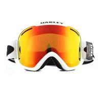 Oakley Ski Lunettes O Cadre 2 Pro XM OO711303 Blanc Mat Feu Iridium Et Persimmon