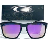 Oakley SLIVER XL Noir Brillant Lunettes Polarisées Set 2 Verres Galaxy Violet