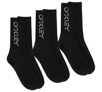 Oakley Chaussettes B1B 2.0 – Noir intense – 3 paires – Taille L