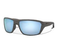 Lunettes Oakley Split Shot Woodgrain avec verres Prizm Deep Water Polarized