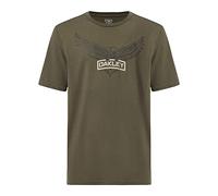 Oakley Standard Issue Eagle Tab Tee T-Shirt, Pinceau foncé, M Mixte Adulte