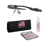 Oakley Standard Issue SI Ballistic M Frame 2.0 Strike Lunettes de soleil de qualité militaire, label ANSI Z87.1 avec lot de lunettes officiel