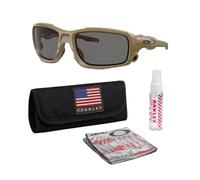 Oakley Standard Issue SI Ballistic Shock Tube MIL PRF 32432 Lunettes de soleil de qualité militaire avec kit officiel de lunettes
