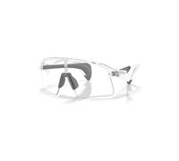 Oakley Lunettes Stunt Wing OO9519 – Monture Clear – Verres Photochromiques Clear-to-Black Iridium