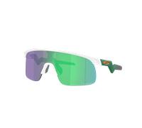 Oakley Sunglass Resistor (Youth Fit) - Couleur du Monture: Blanc mat, Couleur de Lentille: Prizm Jade