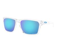 Lunettes Oakley Sylas Polished Clear avec verres Prizm Sapphire