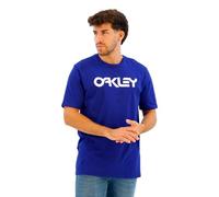 Oakley T-Shirt Mark II 2.0 pour Homme, Bleu Cristal/Blanc, Taille L