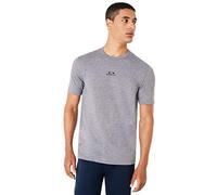Oakley Chemise Bark New SS Gris chiné athlétique M Homme