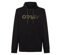 Oakley Teddy Hoddie Fermeture Éclair intégrale, Noir/Camouflage Menthe Tigre, X-Large