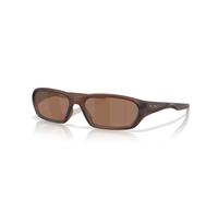 Oakley Lunettes de soleil Unisexe OO9530 TERRAFORMA 953006 Marron Carrées Polarisées