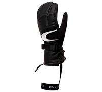 Oakley - Moufles à 3 doigts chaudes et imperméables - Timberline 3-Finger Blackout pour Homme en Cuir - Taille S - Noir Noir S
