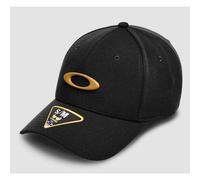 Casquette Oakley Tincan noir logo marron - S-M