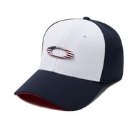Casquette Oakley Tincan blanc intense bleu - L-XL