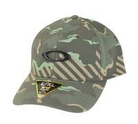 Oakley Casquette Tincan – Rayures vertes / Grip Camo – Taille SM/MD