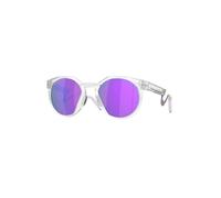Oakley Lunettes de soleil OO9279 HSTN METAL 927902 O_matter Transparent Violet Ronde Unisexe Prizm