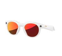 Oakley Unisex Oakley Meta HSTN - Couleur du Monture: Gris chaud, Couleur de Lentille: Prizm Rubis