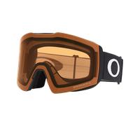 Oakley Unisex Oakley OO7099 FALL LINE L 709918 Masques de ski O_matter Noir Marron Masque Normale Prizm