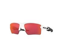 Oakley Unisex Oakley OO9188 FLAK 2.0 XL 918803 Lunettes de soleil O_matter Blanc Violet Carré Normale Prizm