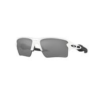 Oakley Unisex Oakley OO9188 FLAK 2.0 XL 918881 Lunettes de soleil O_matter Blanc Gris Carré Polarisé Prizm