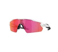 Oakley Unisex Oakley OO9211 RADAR EV PITCH 921104 Lunettes de soleil O_matter Blanc Violet Masque Normale Prizm